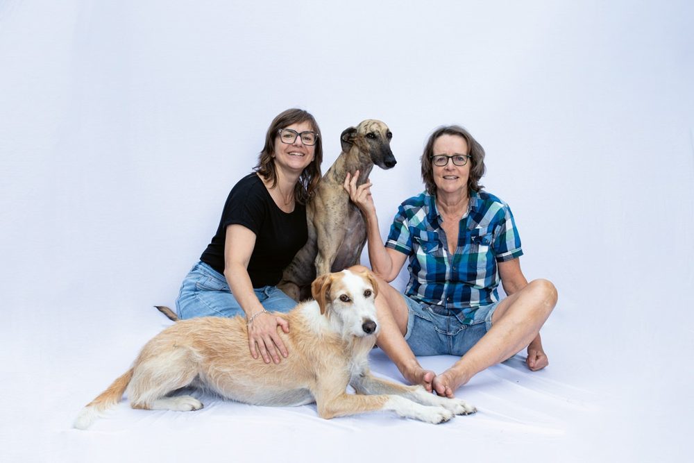 Iratxe Álvarez (fotografe) met Sybilla Claus (auteur)